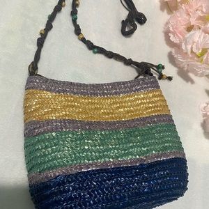 Blue woman purse